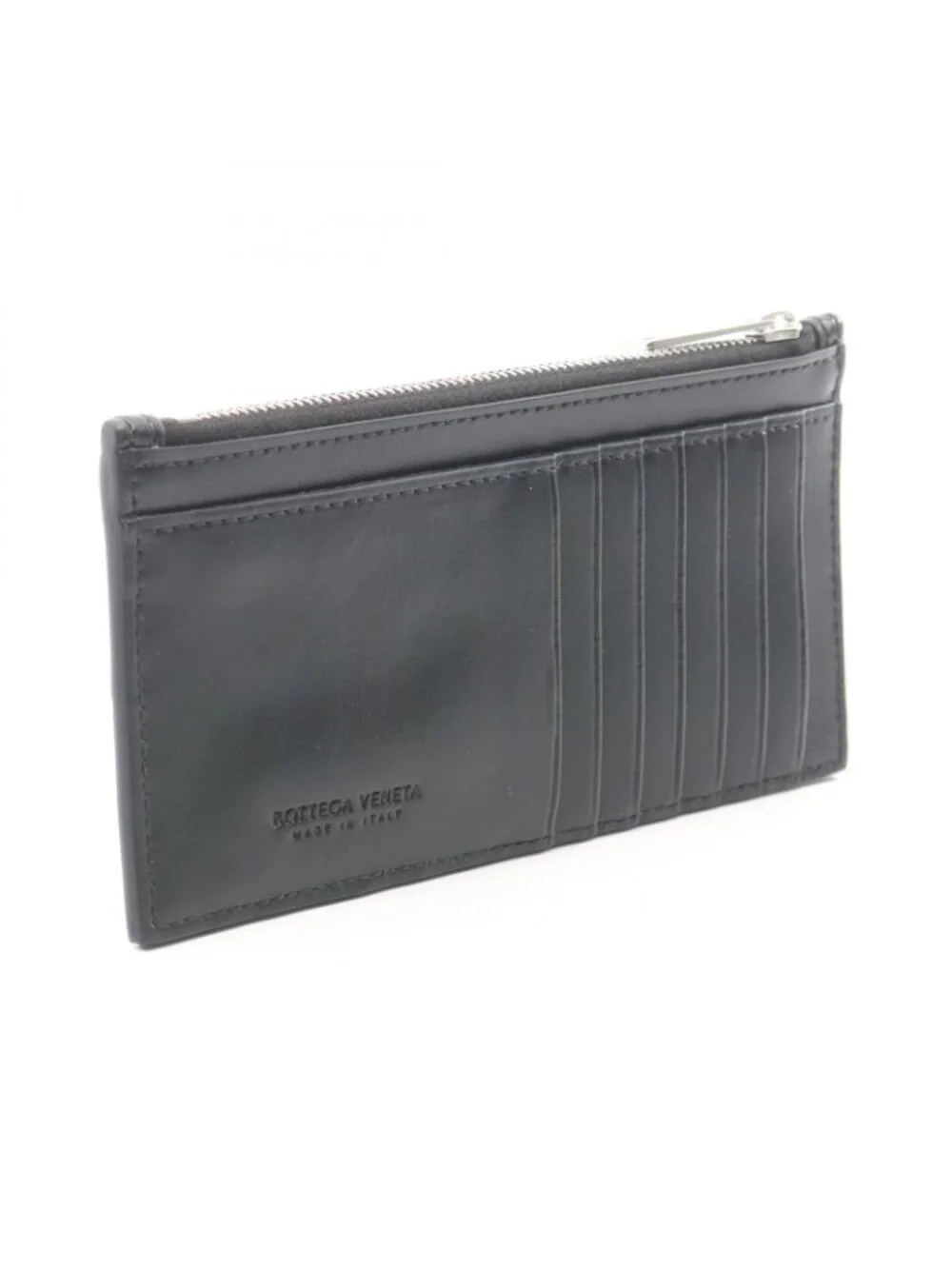 Bottega Veneta Card Case Cassette Coin Leather